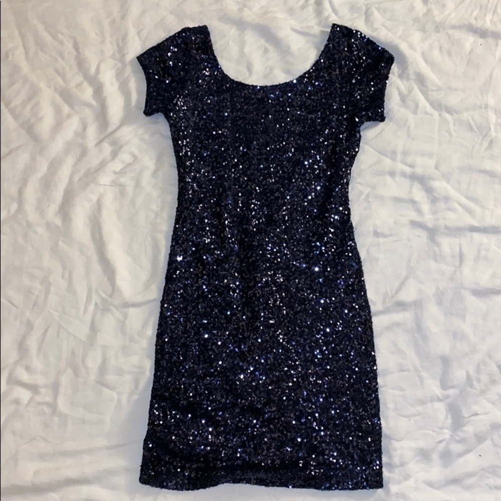 Backstage sequin mini dress - XS